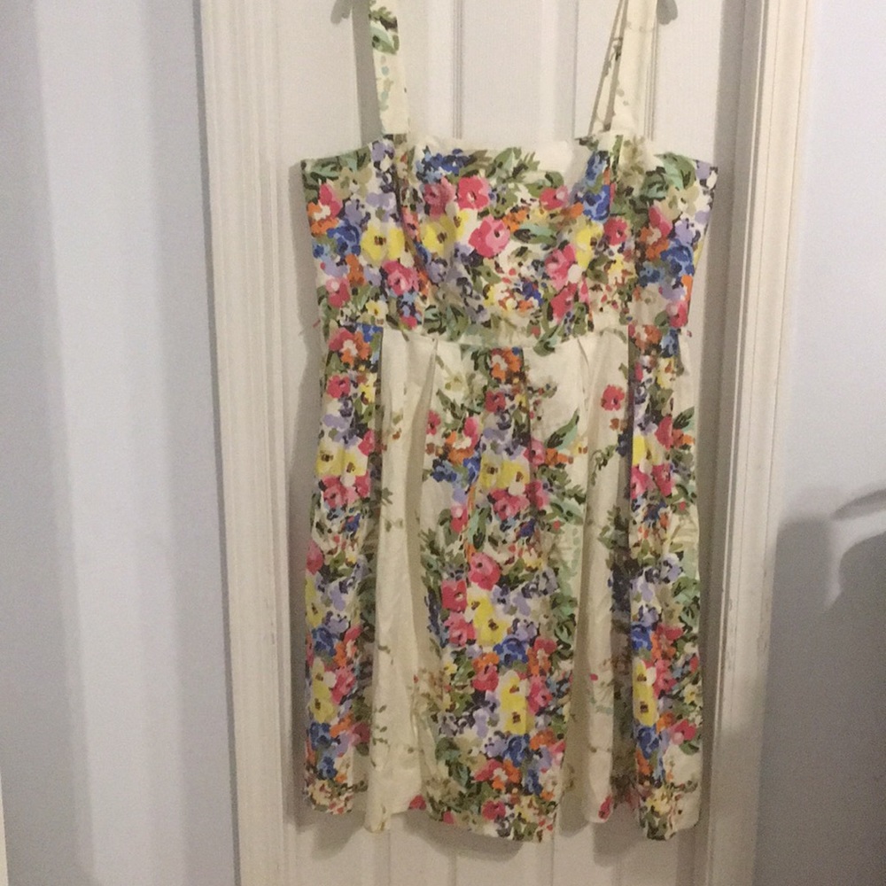 White Floral sundress